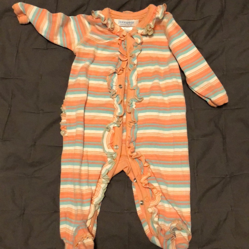 Adorable footed one piece